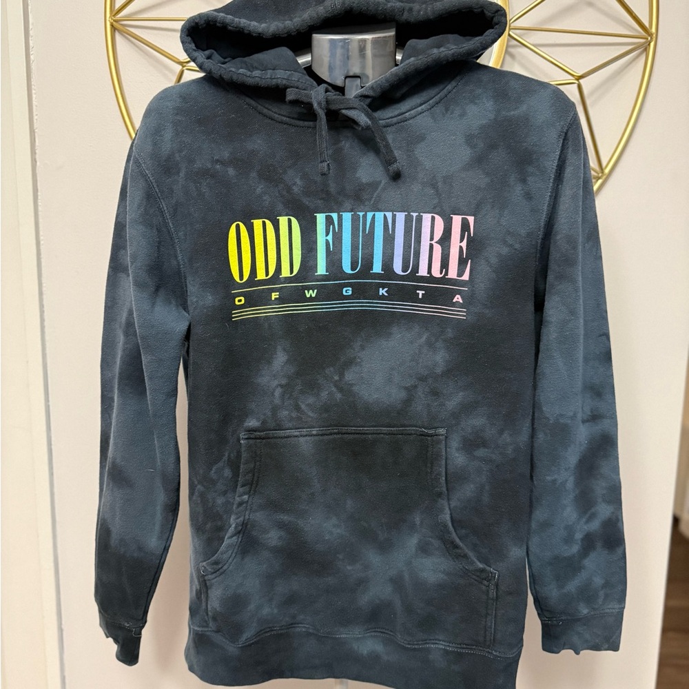 Odd Future (OFWGKTA) Black Tie-Dye Hoodie